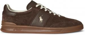 Polo Ralph Lauren мужские кроссовки Heritage Aera Suede, Chocolate Brown