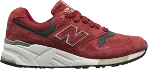 Кроссовки New Balance 999 Made in USA 'Burgundy Grey', красный