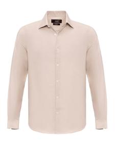 Рубашка Slim Fit на пуговицах Antioch, бежевый
