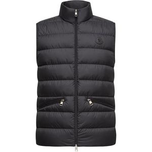 Толстовка с логотипом Treompan и накладкой Moncler, черный