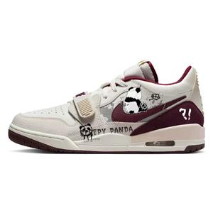 Jordan Баскетбольные кроссовки Legacy 312 с низким верхом и антискользящей подошвой, мужские, коричневые