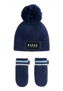 Шапка pom and set Baker By Ted Baker, Navy