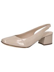 Caprice Туфли с ремешком на пятке BEIGE PATEN