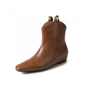 Echo&yolo Ботильоны женские, черные/коричневые/серебристые