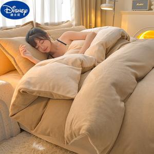 Disney Пододеяльник 150х200 см, фланель, цвет Kaki Cream - Milk Velvet