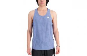 Q Speed Майка мужская Mercury Blue New Balance, синий