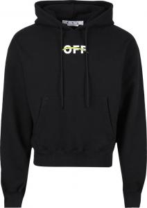 Худи Off-White Industrial Over Hoodie 'Black/White', черный