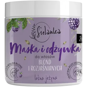 Sielanka Leśna Jeżyna Маска и кондиционер 2-в-1 для светлых и обесцвеченных волос, 250 мл