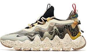 Обувь для образа жизни Мужская низкая Feathers Белый/черный Erke