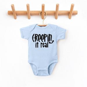 Детское боди Creepin It Real The Juniper Shop, цвет Lavender