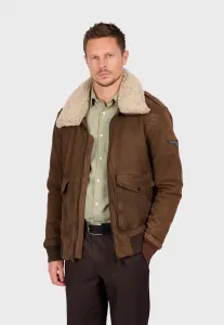 Кожаная куртка дженнаро Oakwood, Dark Brown