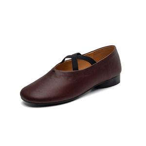 Echo&yolo Коричневые женские туфли-лодочки, цвет Brown