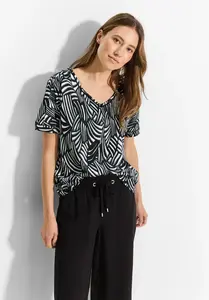 Футболка Cecil из тонкой пряжи, черный