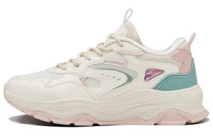 Женские кроссовки Lifestyle с низким верхом бежевого/розового цвета 361°