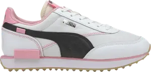 Кроссовки Puma Von Dutch x Future Rider Black Pink, белый