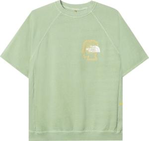 Свитер Brain Dead x The North Face Short-Sleeve Climber Crewneck Sweater 'Green', зеленый