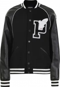 Куртка Paris Saint-Germain Varsity Jacket 'Black', черный