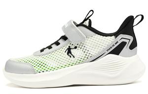 QIAODAN Дышащие легкие амортизирующие низкие детские беговые кроссовки ivory white