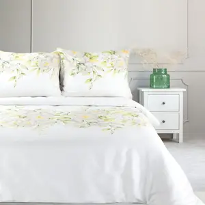 Комплект постельного белья Satin SPRING 22 140x200 см, 2 предмета: с 1 наволочкой 70x80 см Eurofirany