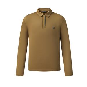 FILA Футболка поло мужская ebony brown