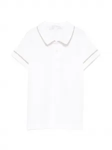Поло с короткими рукавами Mariella Ferrari, белый