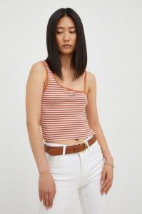 Хлопковый топ Levi's, оранжевый