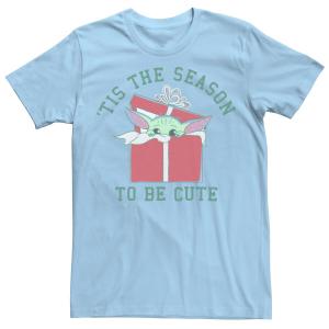 Мужская футболка «Звездные войны: Рождество, ребенок, пора быть милой» Star Wars