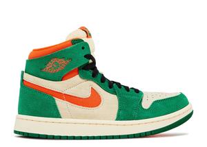 Кроссовки Air Jordan Wmns Air Jordan 1 High Zoom Comfort 2 'Pine Green', зеленый