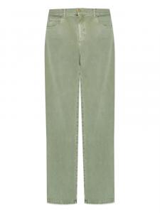Джинсы с выгравированным логотипом на пуговицах Balmain, зеленый