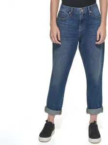 DKNY Женские джинсы Boyfriend с манжетами