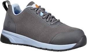 Carhartt Women's Force Nano Toe рабочие ботинки, Charcoal/Powder Blue