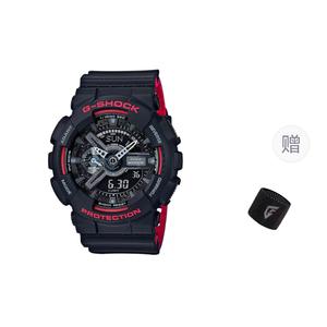CASIO Часы Men Black Watch, Black Red