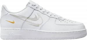 Кроссовки Nike Air Force 1 '07 'Multi Swoosh - White Solar Flare', белый