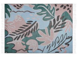 Одеяло Beliani SOMANI, 130x1x170 см цвет blau/grün/hellblau/multicolor/pink