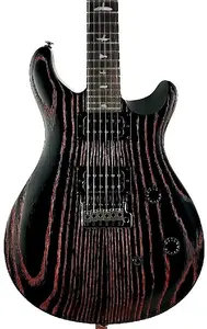 PRS CE 24 LTD пескоструйная гравировка, электрическая гитара из плавника болота, пескоструйная красная, сер. №: CTIG019790