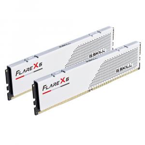 Оперативная память G.SKILL Flare X5 64 Гб (2 x 32 Гб), DDR5, 6000 МГц, F5-6000J3636F32GX2-FX5W, белый