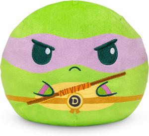 Мягкая игрушка TeeTurtle Teenage Mutant Ninja Turtles, Reversible Plushie - Donatello, 15,3 см