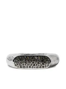 Браслет Thick Roman с бриллиантами Parts of Four, серебряный