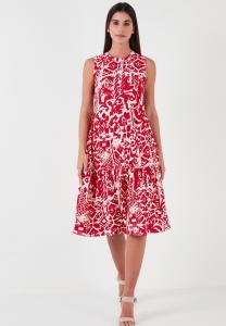 Повседневное платье REGULAR FIT LELA, бургундия