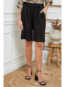 Шорты La Compagnie Du Lin, черный