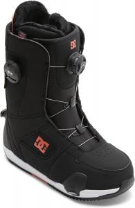 Женские ботинки для сноуборда DC Phase Boa Pro Step On DC Shoes, Black/Hot Coral