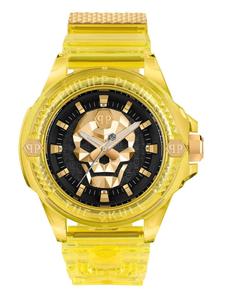 Philipp Plein Мужские часы The $kull Synthetic желтого цвета
