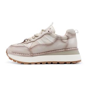 Кроссовки для образа жизни Женские низкие Qiaonai, бежевый