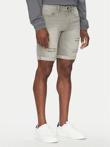Джинсовые шорты regular fit Kaden Holes 70-104 Indicode, серый