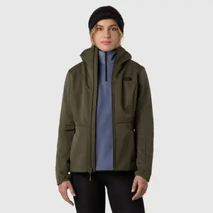 Женская софтшелл-куртка Quest Highloft The North Face, зеленый