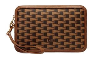 Кожаный клатч-пенал BALLY