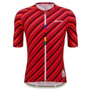 Джерси Santini Imola 1968 UCI short sleeve, красный