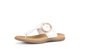 Сандалии с Т-образной перемычкой GABOR, White