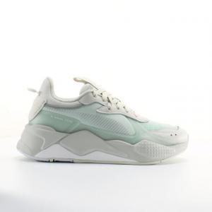 Белые текстильные мужские кроссовки Rs X на шнуровке 369329 02 Puma, белый