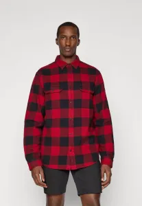 Рубашка övik из плотной фланели Fjällräven, Red/Black